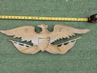 Vintage Sexton Metal American Bald Eagle 27in Wall Art Hanging 1970s Made In Usa