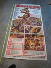 Samson And Delilah    41  X 81   Three-sheet Movie Poster Original 1949