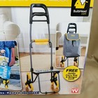 Bulbhead Climb Cart Folding Cart Climbs Stairs Hold 75lbs Carry Bag Nib   