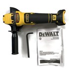 Dewalt Dcg416b 20v Max 4-1 2 5-in Cordless Paddle Switch Angle Grinder Tool Only