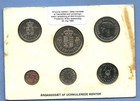 Royal Danish Mint Set 1986   Six Coins Scarce Set