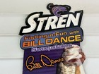 Vintage Bill Dance Stren Fishing Line Largemouth Bass 4ft Stand Up Display Sign