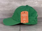 Bnp Paribas Open American Needle Hat Cap Green Adjustable Strapback Tennis Nwt