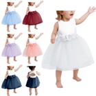 Baby Girls Tutu Photoshoot Backless Princess Birthday Party Ball Dress Newborn 