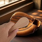 2pcs Baseball Glove Brush  Baseball Glove Scrub Brushes Small Horsehair With 