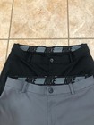 2 Nike Dri-fit Flex Golf Pants Gray black excellent Condition  Men  Sz 34   x32      