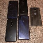 Lot Of 5 Motorola Cell Phones    For Parts Only       As-is  None Of These Work 