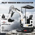1 Ton Mini Excavator B s Engine Swing Boom Free Shipping Us Warehouse Digswift
