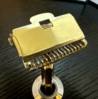 Vintage Gem Junior Single Edge Safety Razor short Handle 1912 Patent