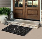 Extra Large Outdoor Floor Mat  Natural Rubber  24  X 48 