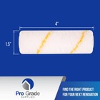 Pro Grade 4  Mini Paint Rollers Cover Set Wall Painting Roller Naps 