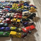 Vintage Mostly Hot Wheels Diecast Cars Trucks 80s 90s 2000s 142 Piece Lot