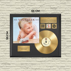 Gold Plated Lp Vinyl - Van Halen - Memorabilia Music Gift   Pgr