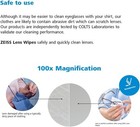 Zeiss Pre-moistened Glasses Lens Cleaning Wipes  80 Count Pack