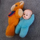 Vintage 1970s Fisher-price Freddy Teddy Bear   Cuddle Toys Baby Doll Plush Retro