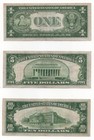 Wwii North Africa Silver Certificate Set     1934a  5  10 1935a  1 U s  Currency