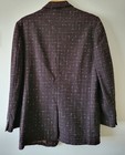 1950s Vintage Gladstein Fleck Atomic Sport Coat Suit Jacket Medium 50s Brown Vtg