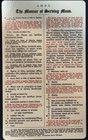 Tridentine Latin Mass Altar Server Response Card Missale Prayers 1944