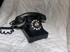 Vintage Western Electric Model 302 Rotary Desk Phone C a  40s- 50s - Ships Free 