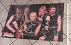 Judas Priest Defenders Of The Faith Group Pose Poster 1984 Funky Rob Halford