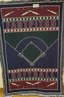 Soft Ball Fast Pitch Three Layer 100  Cotton Afghan Throw Blanket Made In Usa
