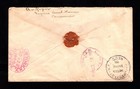 Momen  Us Stamps Canal Zone  17b 19 Used On Cover Lot  94251