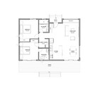 Barndominium House Cabin 2 Bed 2 Bath 40 x35   1400 Sq Ft     Pdf Download