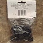 Deckorators Classic Round Black Baluster Connectors 20-pack W screws - Qwik Ship