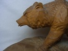 Bear Black Forest Hand Carved Wood Antique German  c