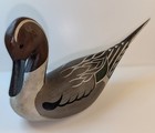 Vintage Northern Pintail Wooden Duck Decoy Hand-painted Friends Of Nra - 17   l