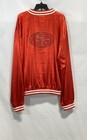Nfl Women s San Francisco 49ers Red Satin Bomber Jacket Studded 5xl Nwt