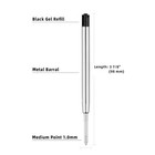 1 10 Pcs Replaceable Ballpoint Pen Refills  Black Ink Refill  1mm Medium Refill