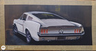 Car Detroit Orig Painting Illustration Car 1967 Ford Fastback Mustang 34 40