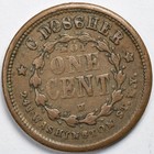 1863 Civil War Token Cwt Indian Head   Not One Cent