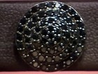 Colleen Lopez Pave Black Diamond Sterling Silver Stud Earrings 1ctw Hsn Nwt