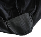 Obstal Spandex 6ft Fitted Table Cover Black Rectangular For Wedding   Parties
