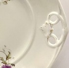 Antique Kpm Germany Floral Serving Plate Tray Two Handled Hand Painted 11   w