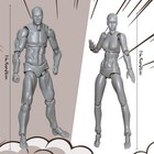 Artists Manikin Art Mannequin Figures Supplies Drawing Toolssmall Drawing Figur