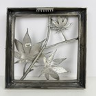 Don Drumm Studios Gallery Pewter Maple Leaf Wall Art Sculpture Vintage