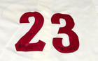 2011 Ryne Sandberg Philadelphia Phillies Game Worn Used Signed Jersey 3x Loa Coa