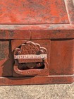 Strong Box Safe Stagecoach Railroad Antique Authentic Heavy Cast Iron Old West