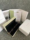 Van Cleef   Arpels Vintage Alhambra Bracelet 5 Motifs Yellow Gold Onyx Full Box
