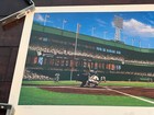 Bill Purdom Signed Limited Ed Polo Grounds Lithograph  600 15 5x36  Rare