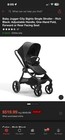 Baby Jogger City Sights Single Stroller Black Adjustable Handle One-hand Fold