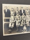 1900s Vintage Antique Traveling Baseball Team Photo With Dog