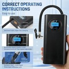 Rechargeable Air Pump Car Tire Inflator Portable Compressor Digital Cordless Us