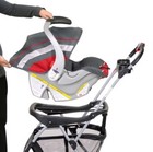 Single Stroller Universal Frame Baby Trend Infant Car Seats Basket Foldable New