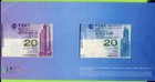 Hong Kong   Macao  bank Of China  20 Dollars 2008 Unc - Matching    Prefix Aa cn
