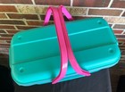 Eagle Craftstor Craft Sewing Tote Storage System Organizer Teal Pink Purple 
