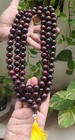 Sandalwood Bead Bracelet Red 108 Mala Buddha Wood Prayer Natural Meditation 20mm